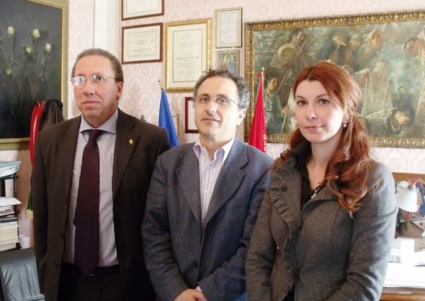 IL QUESTORE BARBOSO DAL SINDACO BUSCEMA