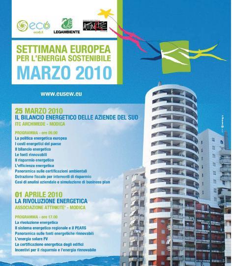 SETTIMANA EUROPEA DELL’ENERGIA SOSTENIBILE