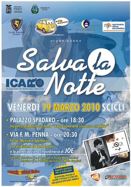 “SALVA LA NOTTE”  DIBATTITO IN “FAMIGLIA”
