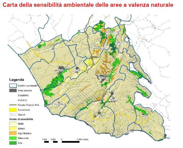 IL GRUPPO DI LAVORO DELLA CAMCOM BOCCIA L’IPOTESI DI PARCO