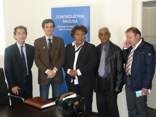 DELEGAZIONE CUBANA  IN CONFINDUSTRIA