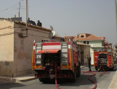 Incendio abitazione S.Croce Camerina