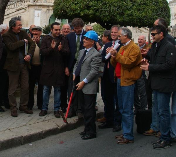 PRIMO COLPO DI PICCONE DI PIERO RUSTICO