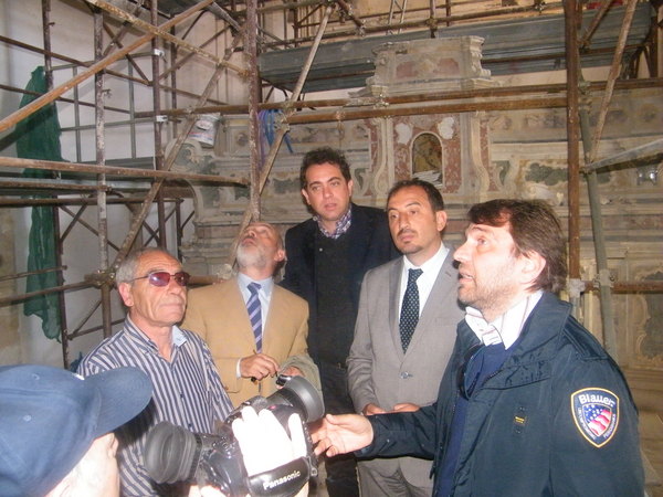 SOPRALLUOGO NEI CANTIERI DI IBLA DEL SINDACO E DELL’ASSESSORE AI CENTRI STORICI