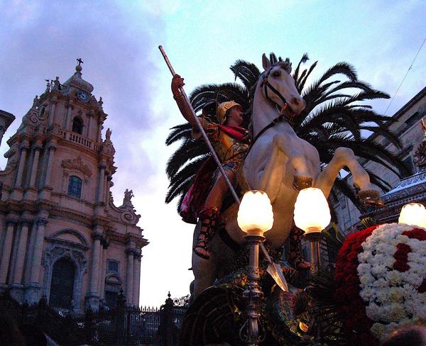 OGGI LA PRIMA PROCESSIONE DEL PATRONO DI RAGUSA IBLA