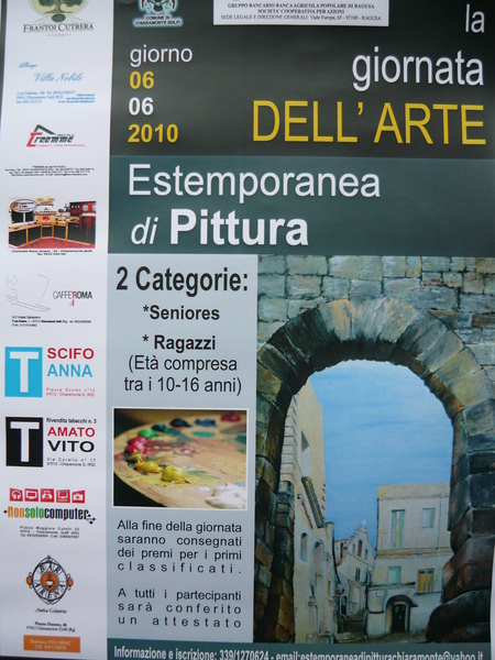 ESTEMPORANEA DI PITTURA CON 35 PARTECIPANTI