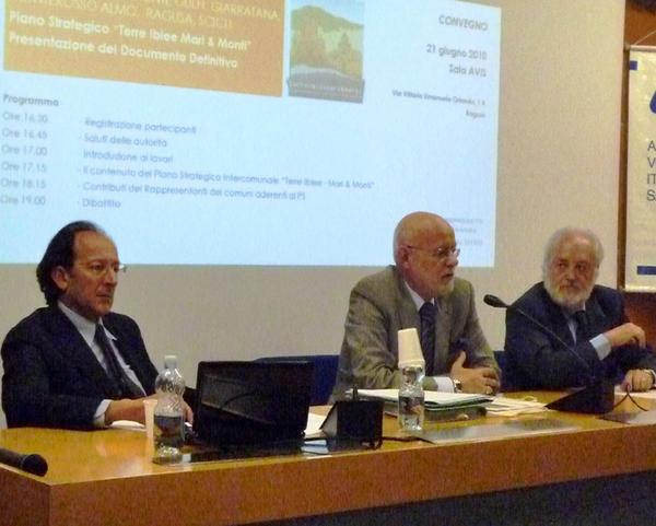 PRESENTATO IL DOCUMENTO FINALE DEL PIANO STRATEGICO “TERRE IBLEE – MARI & MONTI”