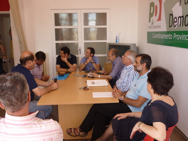 PARTE LA MACCHINA ORGANIZZATIVA DEMOCRATICA A RAGUSA