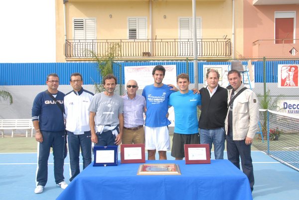 SALVATORE CARUSO VINCE SU ETTORE ZITO LA FINALISSIMA DI TENNIS