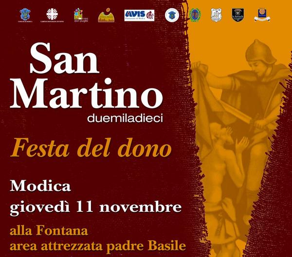 Il dono del mantello prende il simbolo della festa