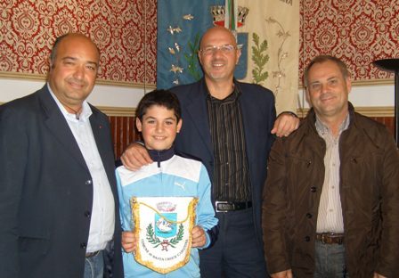 GIANGUGLIELMO SUSINO DAL SINDACO PRIMA DEI CAMPIONATI NAZIONALI
