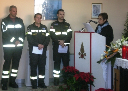 SANTA BARBARA FESTEGGIATA ALLA CASERMA DI RAGUSA