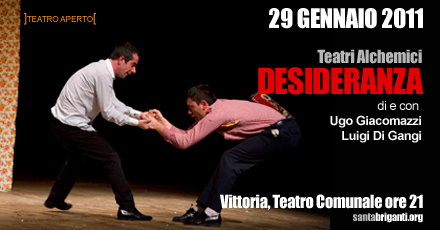 VA IN SCENA DESIDERANZA