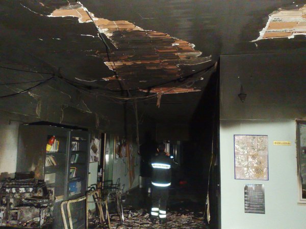 ACCERTAMENTI PER RISALIRE ALL’ORIGINE DELLE FIAMME