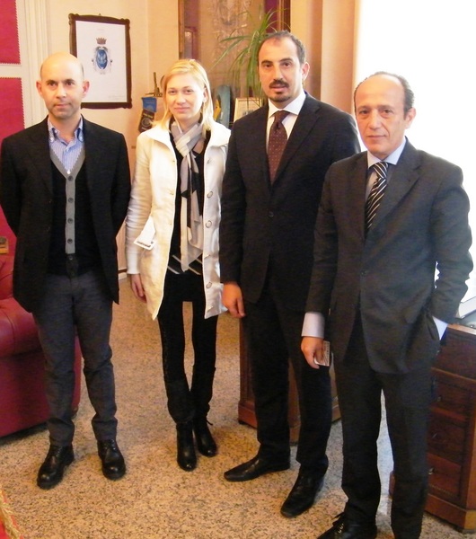 VISITA AL COMUNE DEL PRESIDENTE DEL MOVIMENTO NAZIONALE CRISTIANO LIBERALE