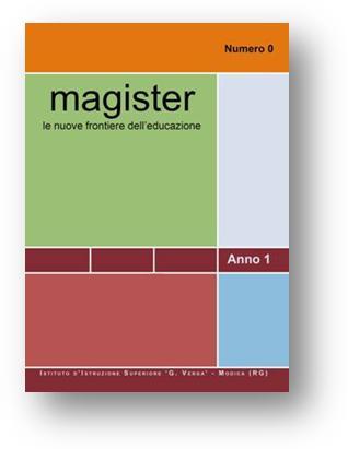 “MAGISTER” LA RIVISTA DELL’ISTITUTO “G.VERGA” DI MODICA