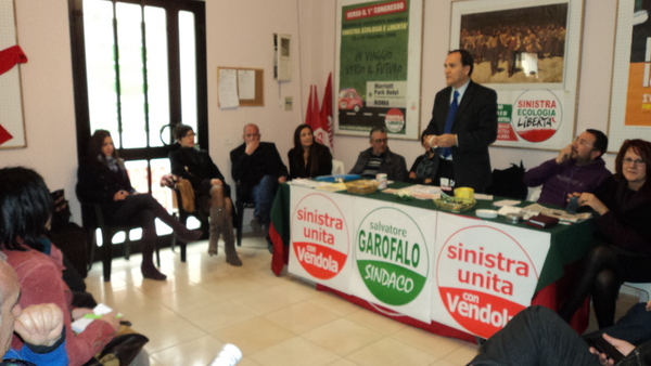 VITTORIA, GAROFALO PRESENTA I SIMBOLI DELLE DUE LISTE CHE LO AFFIANCHERANNO