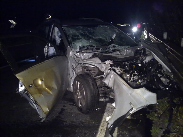 SPAVENTOSO INCIDENTE SULLA STRADA PER CATANIA LA NOTTE SCORSA