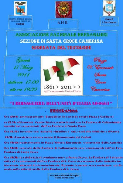 SANTA CROCE IL 17 MARZO VERRA’ INVASA DI PIUME NERE
