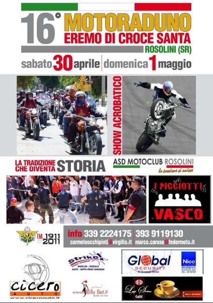 16° MOTORADUNO EREMO DI SANTA CROCE
