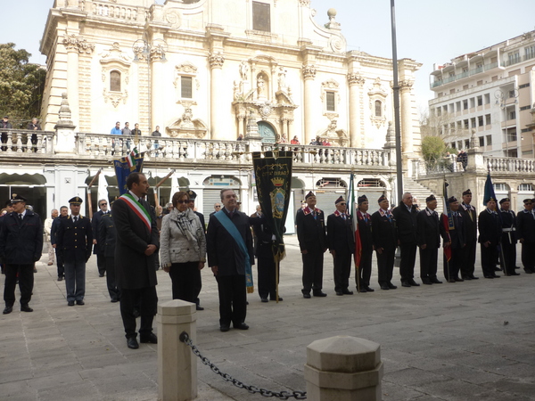 CELEBRATA NEL CAPOLUOGO IBLEO LA GIORNATA DELLA LIBERAZIONE