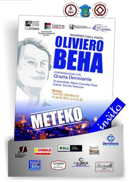 METEKO LICENZE POETICHE PRESENTATO A MODICA
