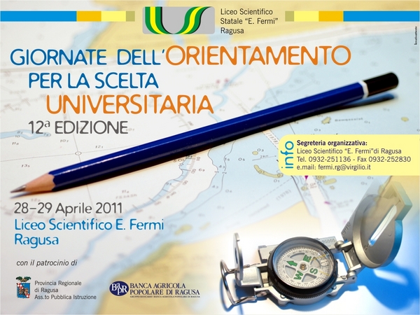 GIORNATE DI ORIENTAMENTO UNIVERSITARIO PRESSO IL LICEO SCIENTIFICO