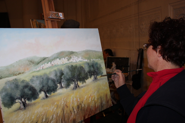 SUCCESSO PER LA 2° ESTEMPORANEA DI PITTURA