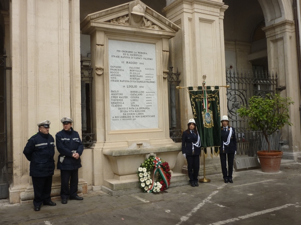 I GIUDICI FALCONE E BORSELLINO COMMEMORATI ANCHE  A RAGUSA