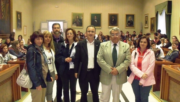 IL LICEO “COTUGNO” DELL’AQUILA RICEVUTO A PALAZZO SAN DOMENICO