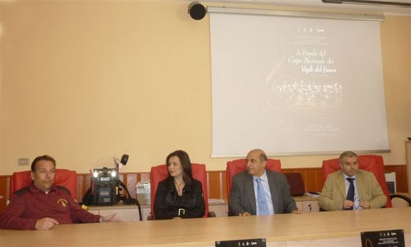 LA BANDA NAZIONALE DEI VIGILI DEL FUOCO SABATO AL TEATRO TENDA