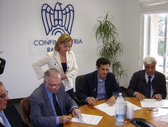 SIGLATO UN IMPORTANTE PROTOCOLLO FRA CONFINDUSTRIA RAGUSA E FIDIMPRESA SICILIA