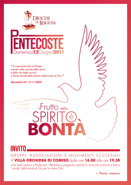 “IL FRUTTO DELLO SPIRITO E’ BONTA”