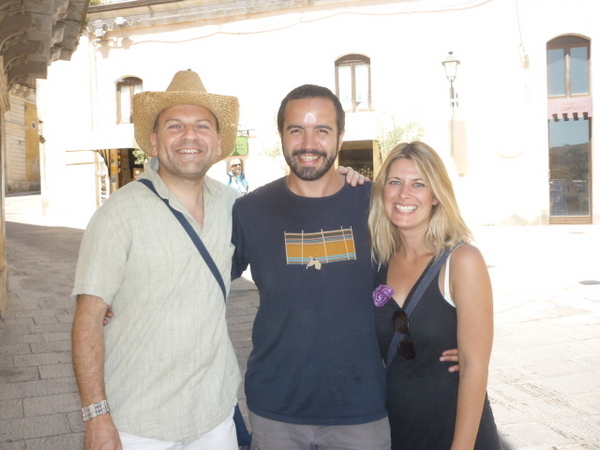 RICHARD EDWARDS GIORNALISTA INGLESE IN VISITA ALLA NOSTRA REDAZIONE