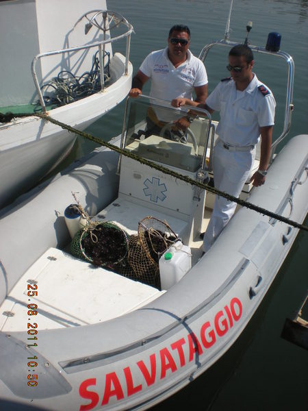 UNITA’ DA DIPORTO SEQUESTRATE PER ORMEGGIO ABUSIVO ALL’INTERNO DEL PORTO DI SCOGLITTI