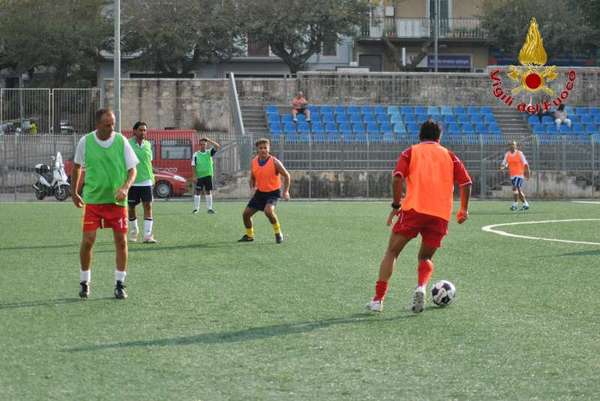 I VIGILI DEL FUOCO DELLA SICILIA AL TORNEO NAZIONALE DI CALCIO