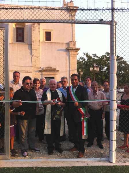 INAUGURATO IL CAMPETTO DI S. VITO A CHIARAMONTE GULFI