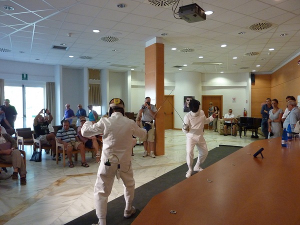 EVENTO DIMOSTRATIVO DELLA SCHERMA PER NON VEDENTI A TIRRENIA