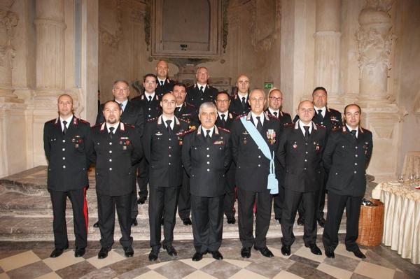 CERIMONIA  DI COMMIATO DEL COMANDANTE PROVINCIALE CC TEN. COL. NICODEMO MACRÌ