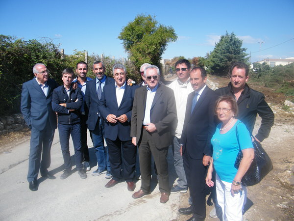 CONSEGNATI STAMANE I LAVORI DI REALIZZAZIONE DELLA  STRADA DI ACCESSO DEL NUOVO OSPEDALE