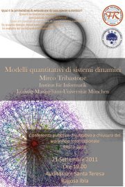 MODELLI QUANTITATIVI DI SISTEMI DINAMICI: CONSORZIO E CENTRO STUDI, UN CONVEGNO CON ESPERTI MONDIALI A RAGUSA