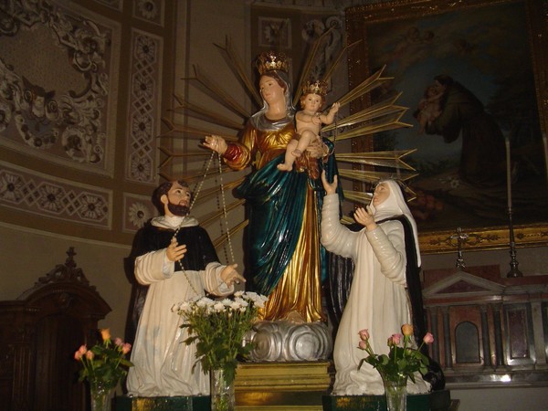 INIZIATI IERI ALL’ECCE HOMO I FESTEGGIAMENTI IN ONORE DELLA MADONNA DEL ROSARIO