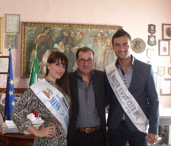 MISS E MISTER RICEVUTI A PALAZZO SAN DOMENICO