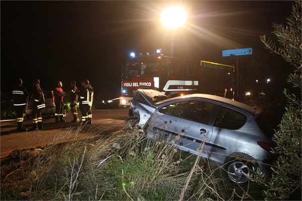 INCIDENTE STRADALE SULLA S.P. 20