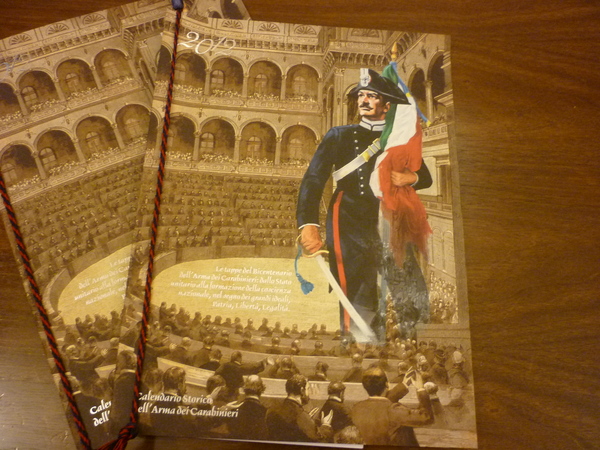 PRESENTAZIONE CALENDARIO STORICO DEI CARABINIERI