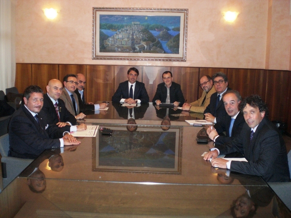 IL PRESIDENTE DELLA SOACO A CONFRONTO CON LA COMMISSIONE PROVINCIALE GRANDI INFRASTRUTTURE