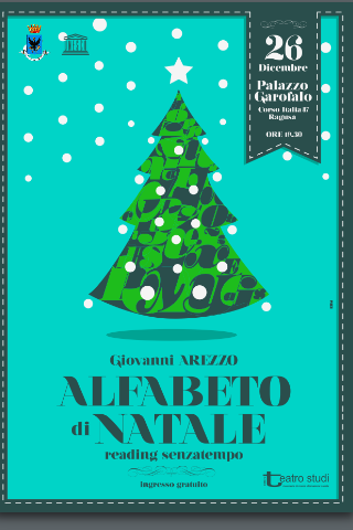 GIOVANNI AREZZO IN “ALFABETO DI NATALE – READING SENZA TEMPO”