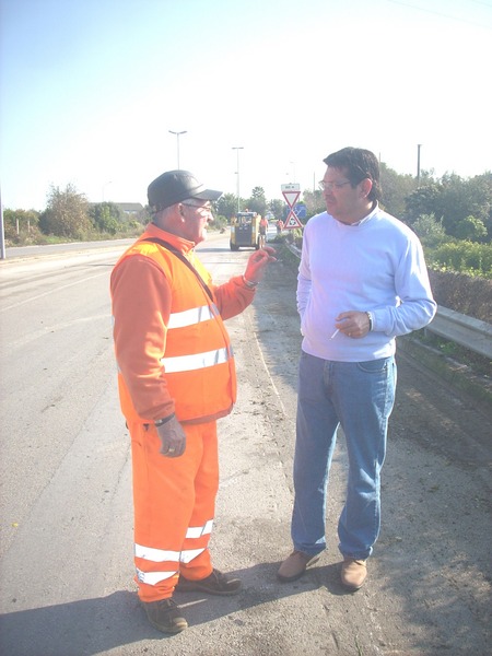 INCATENATO PRESSO IL TERRENO ADIACENTE ALL’AMIU