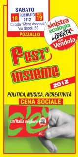 “FEST’INSIEME” A POZZALLO