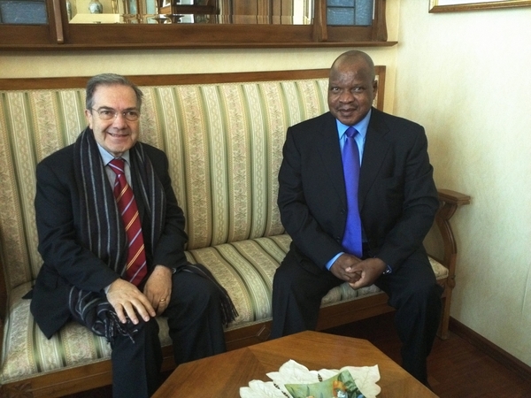 L’AMBASCIATORE DEL LESOTHO IN VISITA UFFICIALE ALLA PROVINCIA E A POZZALLO